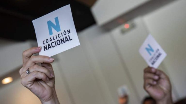 Coalición Nacional envía carta a Bachelet