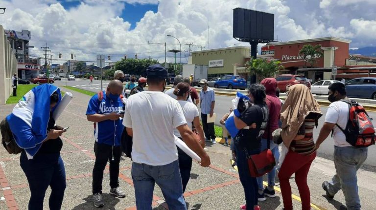 nicaragüenses migrantes