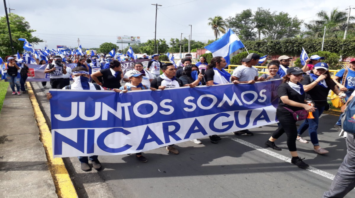 Oposición nicaragüense. Foto: La Prensa