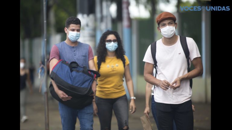 rebrote de covid en Nicaragua