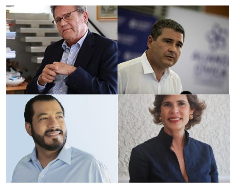 Arturo Cruz, Félix Maradiaga y Cristiana Chamorro