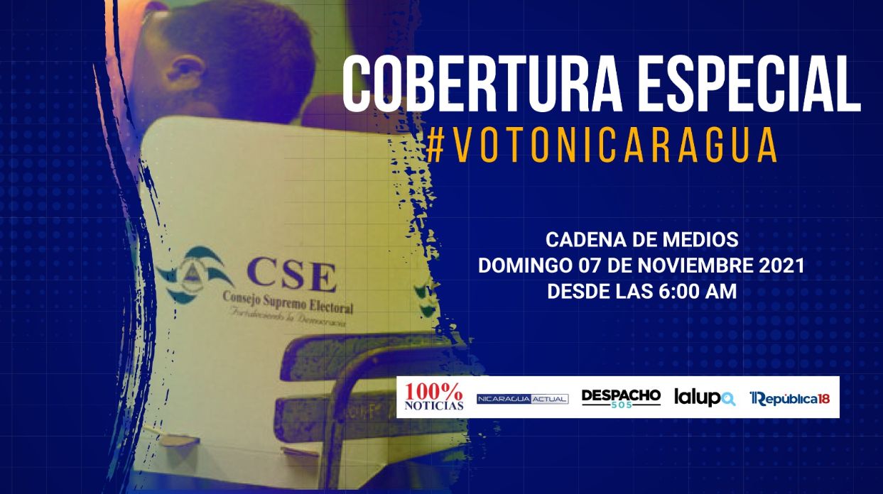 cadena de medios sobre votaciones en Nicaragua