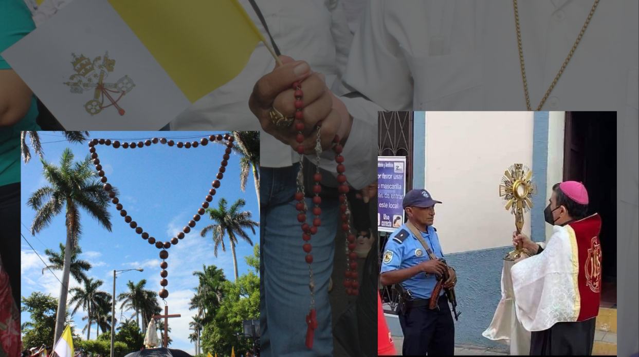represión iglesia católica de Nicaragua
