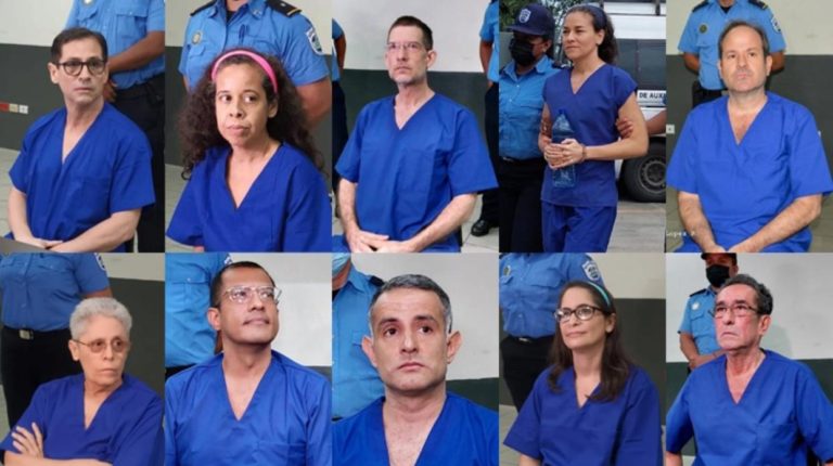 presos políticos en Nicaragua