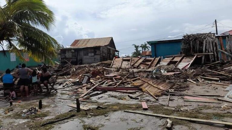Paso del huracán Julia por el Caribe