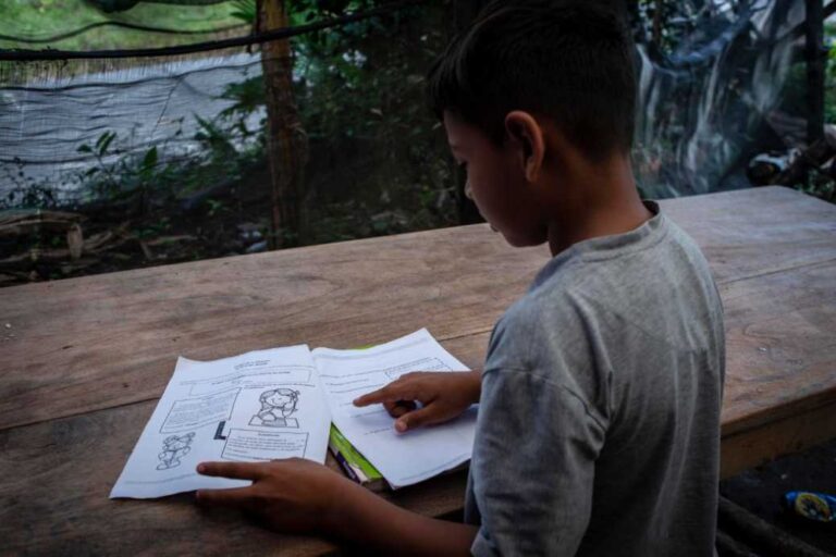 niñez migrante nica