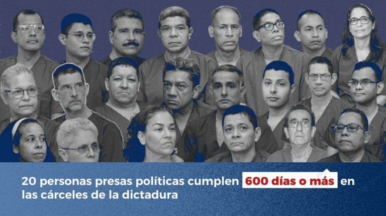 presos políticos Nicaragua