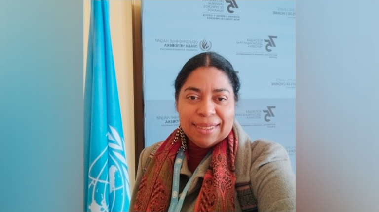 Anexa Alfred Cunningham, miembro del Mecanismo de Expertos por América Central y el Sur de la Organización de Naciones Unidas (ONU). Foto Cortesía