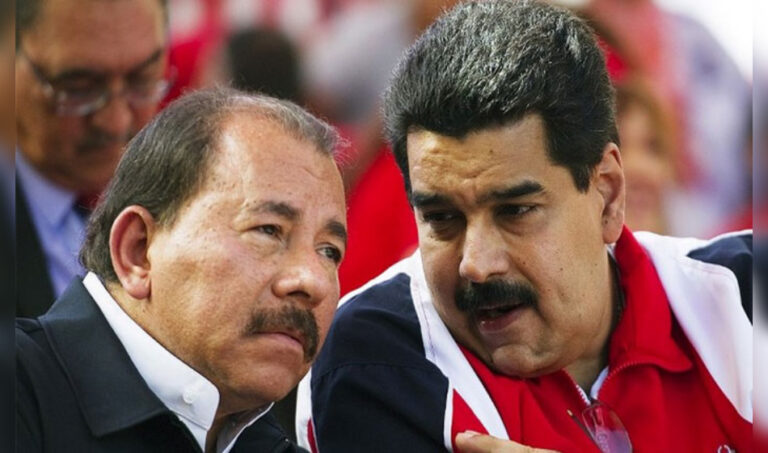Imagen de Maduro y Ortega.