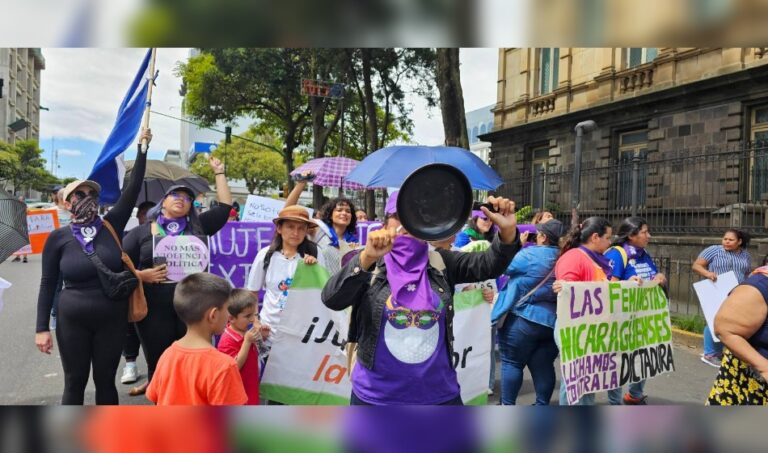 Imagen de marcha feminista.
