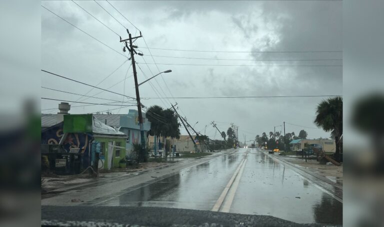 Imagen luego del tornado.