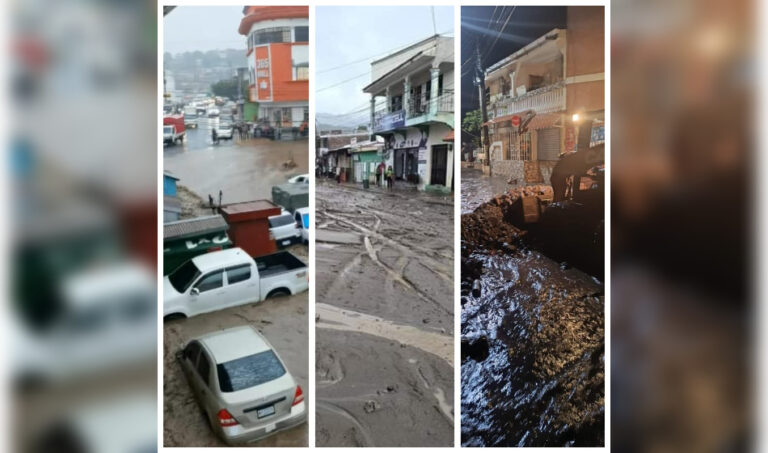 Imagenes de Matagalpa luego de fuertes lluvias.